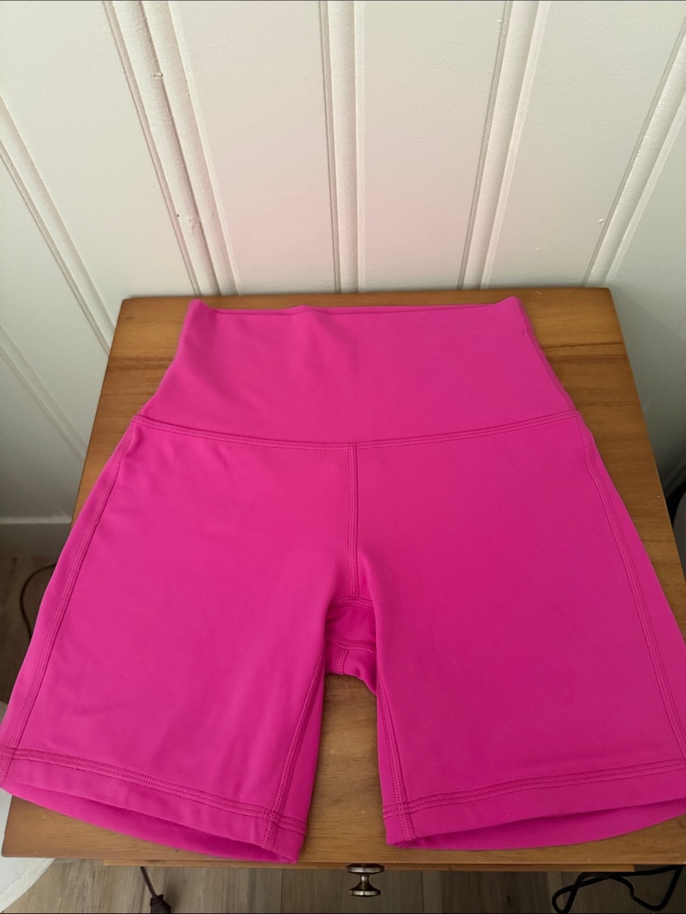 lululemon athletica Hot Pink High-Rise Bike Shorts